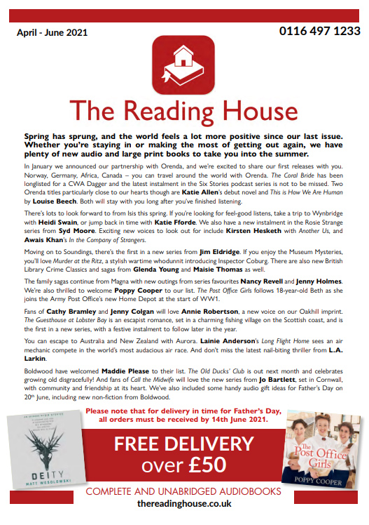 The Reading House April-June 2021 Catalogue